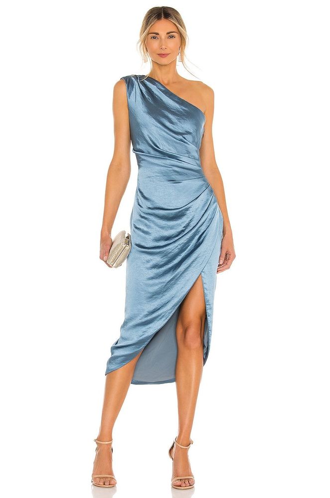Size M ELLIATT Cassini Dress in Blue REVOLVE MSRP $187